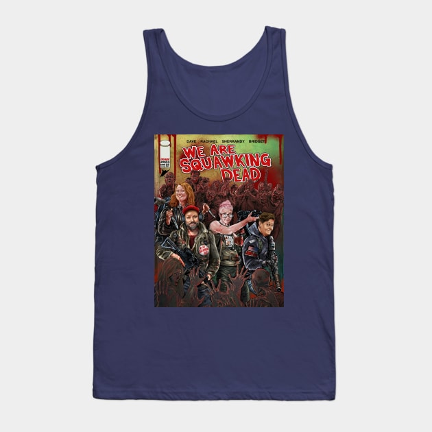 Kirk Manley/SQUAWKING DEAD Comic Book ART Tank Top by SQUAWKING DEAD